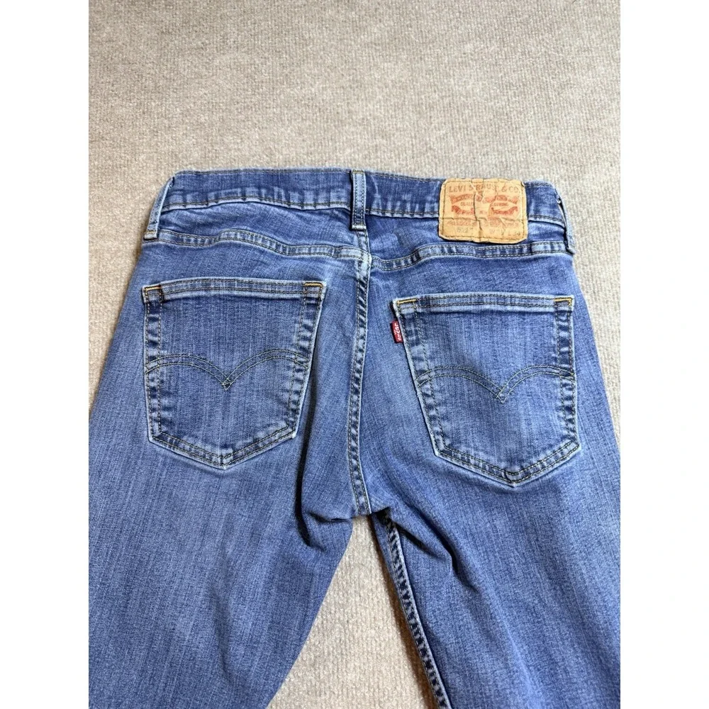 Levis 511 Slim Fit Jeans Mens 30x30 Blue Denim Medium Wash 04511-1907 READ